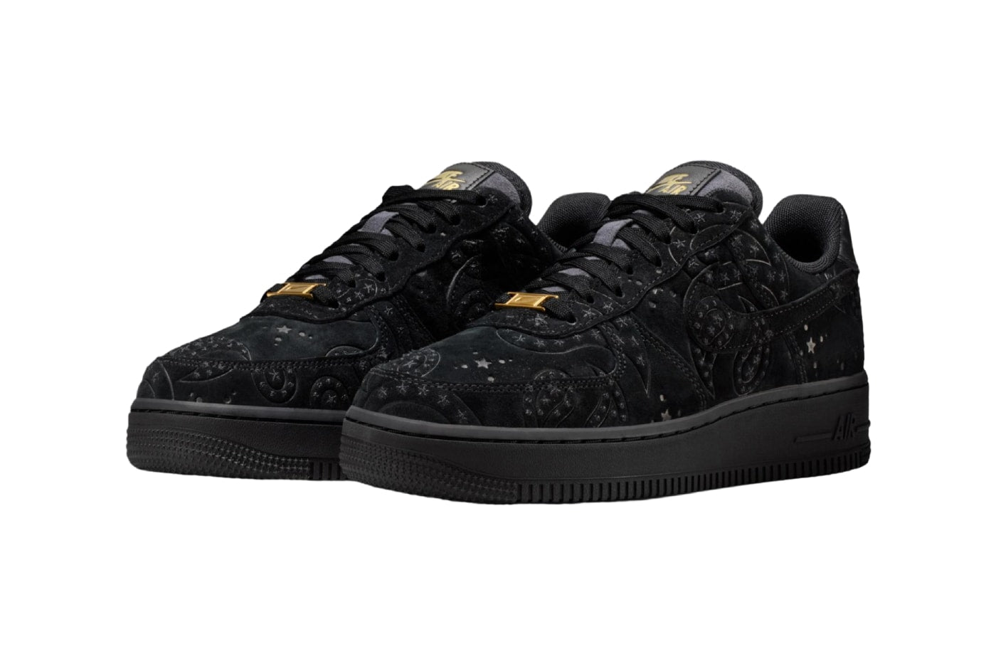 Nike Air Force 1 Low Black Paisley
