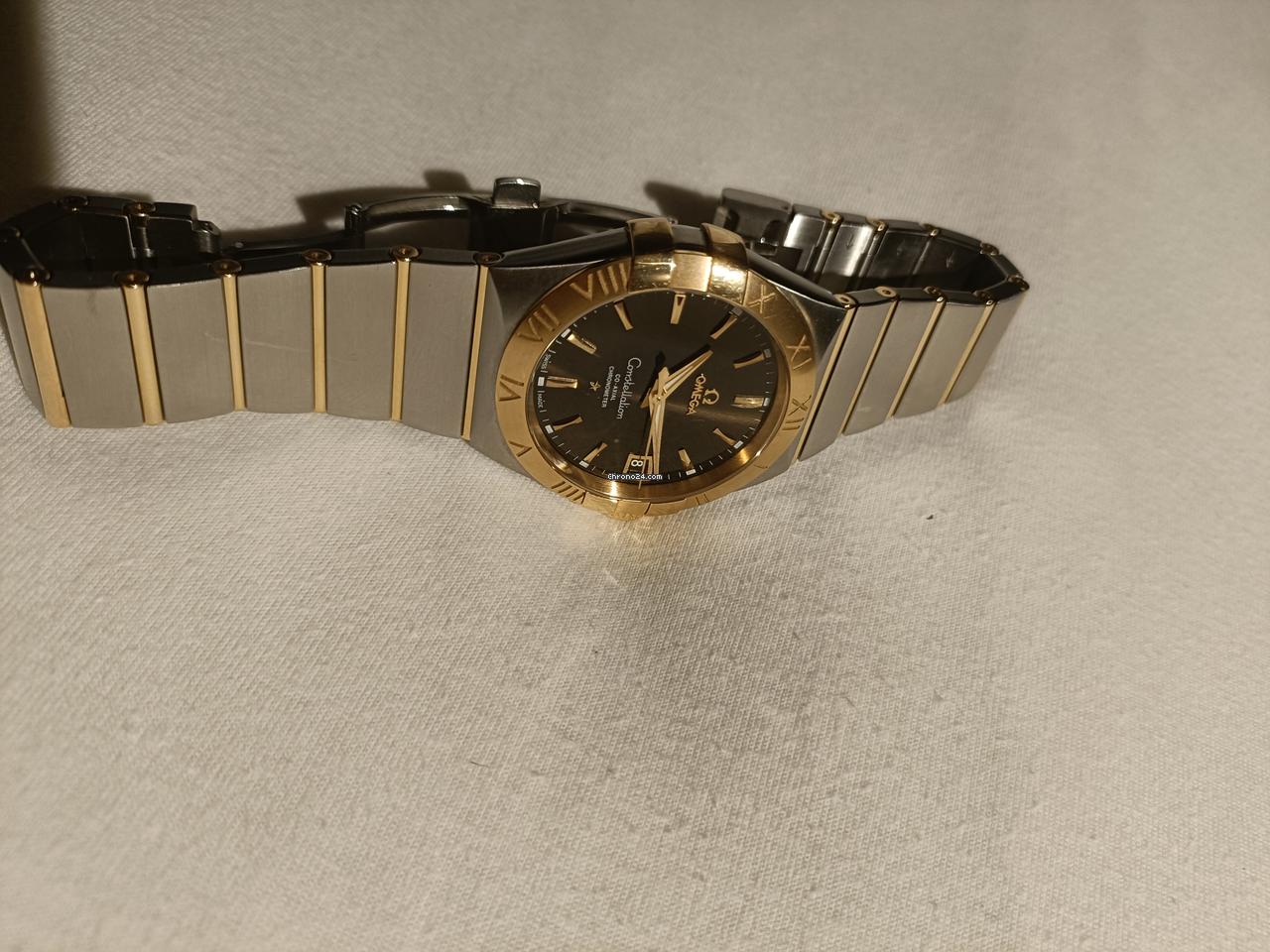 Omega Constellation Men Gold Steel