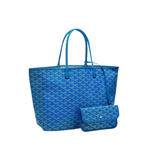 Goyard Saint Louis PM Bag (Sky Blue)