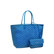 Goyard Saint Louis PM Bag (Sky Blue)