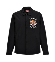 Kenzo Black Logo Print Jacket