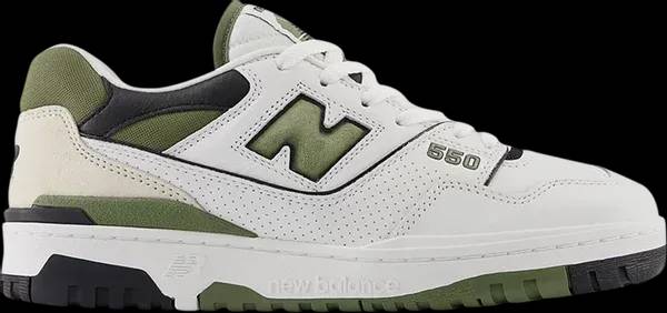New Balance 550 White Dark Olivine