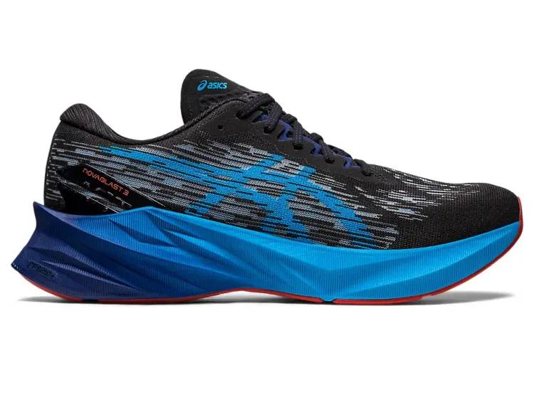 Asics Novablast 3 Black/Island Blue