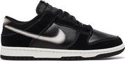 Nike Dunk Low Airbrush Swoosh Black