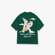 Represent Storms In Heaven T-Shirt Racing Green