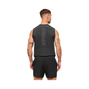 Gymshark Lightweight Seamless Tank Black/Silhouette Grey