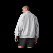 Alo Accolade 1/4 Zip Pullover Athletic Heather Grey