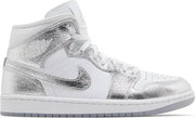 Air Jordan 1 Mid SE Metallic Silver