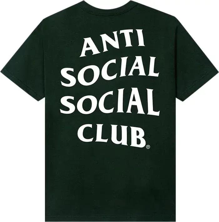 Anti Social Social Club Mind Games T-Shirt Forest Green