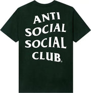 Anti Social Social Club Mind Games T-Shirt Forest Green