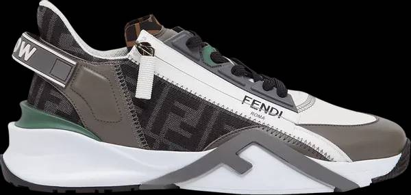 Fendi Flow Slip-On Grey Green