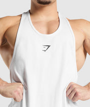 Gymshark Critical Stringer White