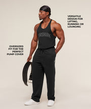 Gymshark Power Stringer - Black/Asphalt Grey