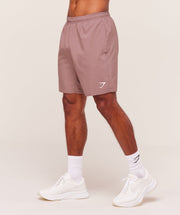 Gymshark Arrival 7" Shorts Chestnut Pink
