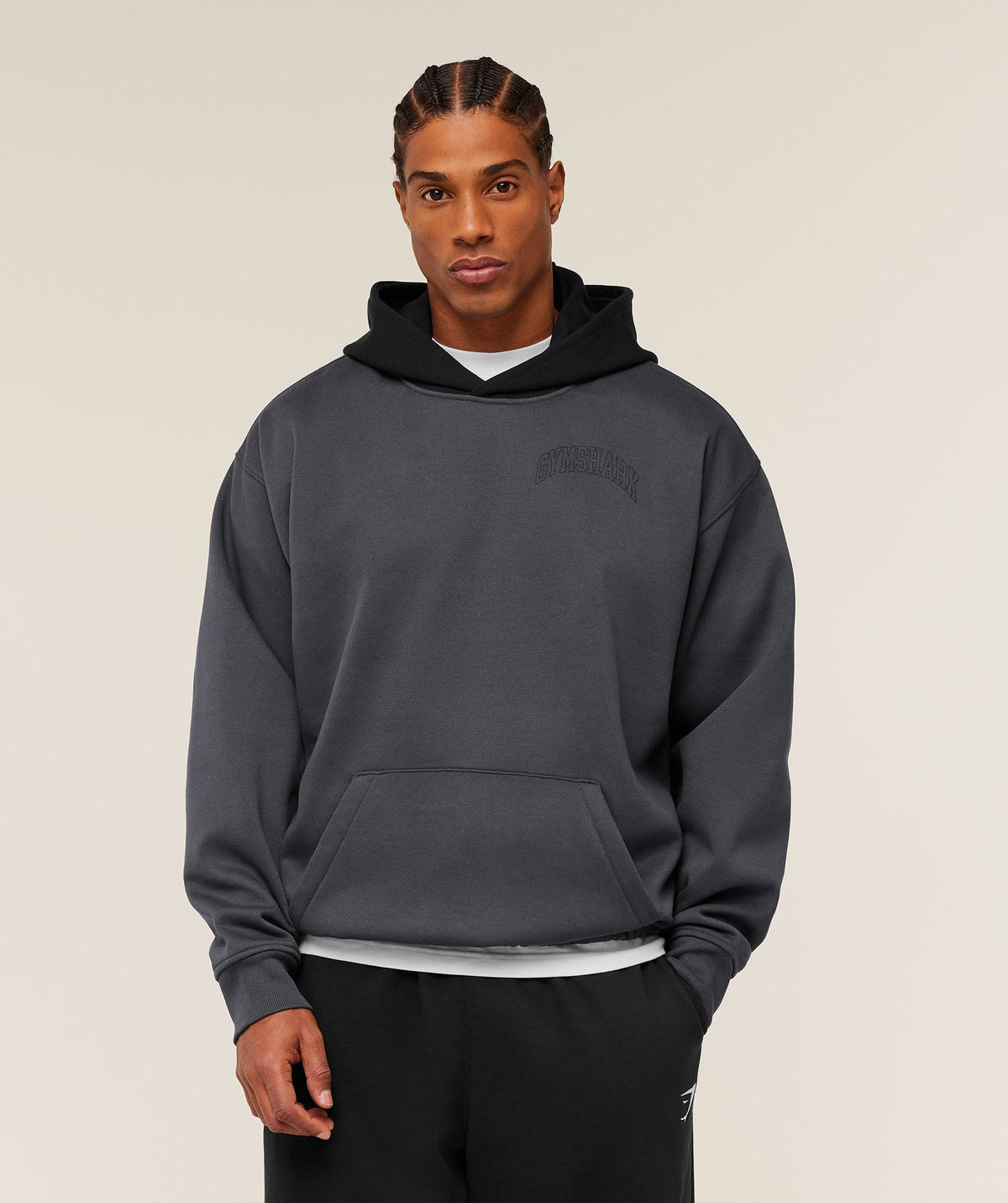 Gymshark Collegiate Tech Hoodie Grey