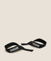 Gymshark Cotton Lifting Straps - GS Black