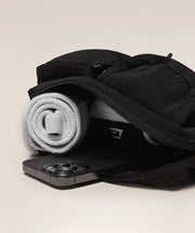 Gymshark Pleat Sling Bag Black