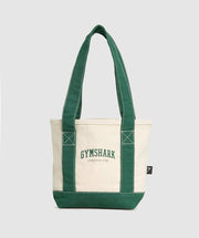 Women's Gymshark Collegiate Mini Tote Oat White