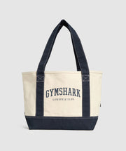 Gymshark Collegiate Oversized Tote Oat White