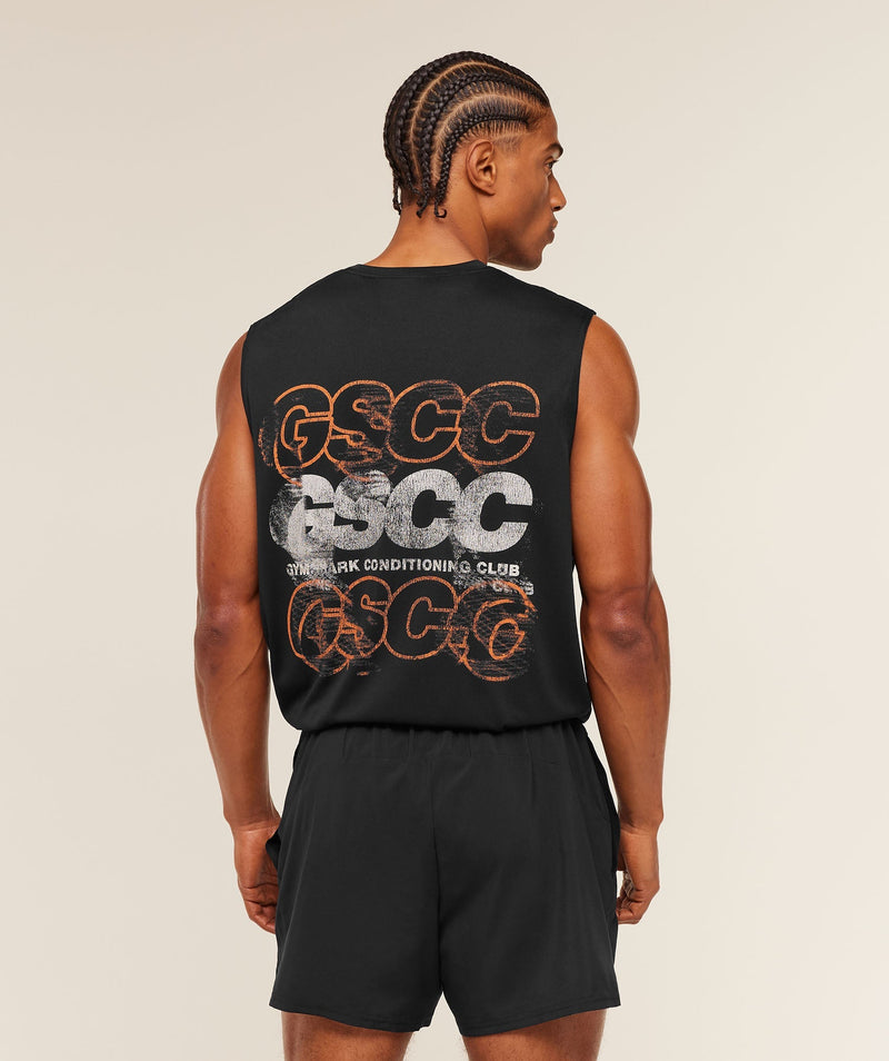 Gymshark Gscc Graphic Tank Black
