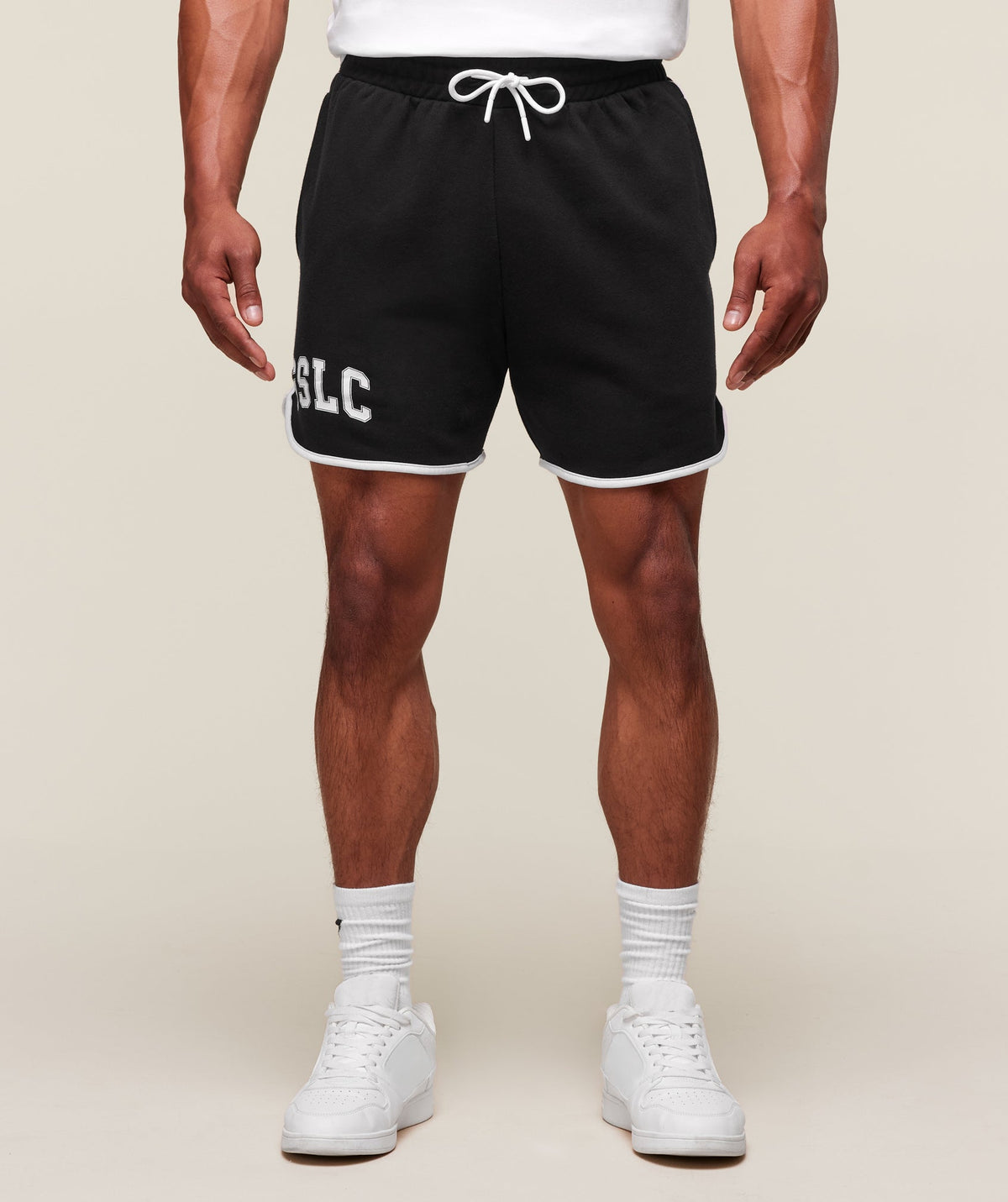 Gymshark GSLC Contrast 5" Shorts - Black/White