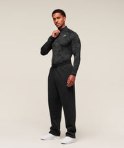 Gymshark Geo Seamless 1/4 Zip Black