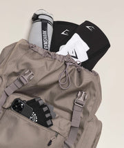 Gymshark Bulk Backpack Linen Brown