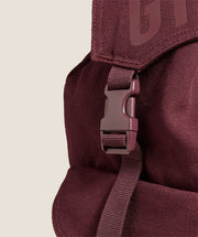 Women's Gymshark Power Backpack Rich Maroon