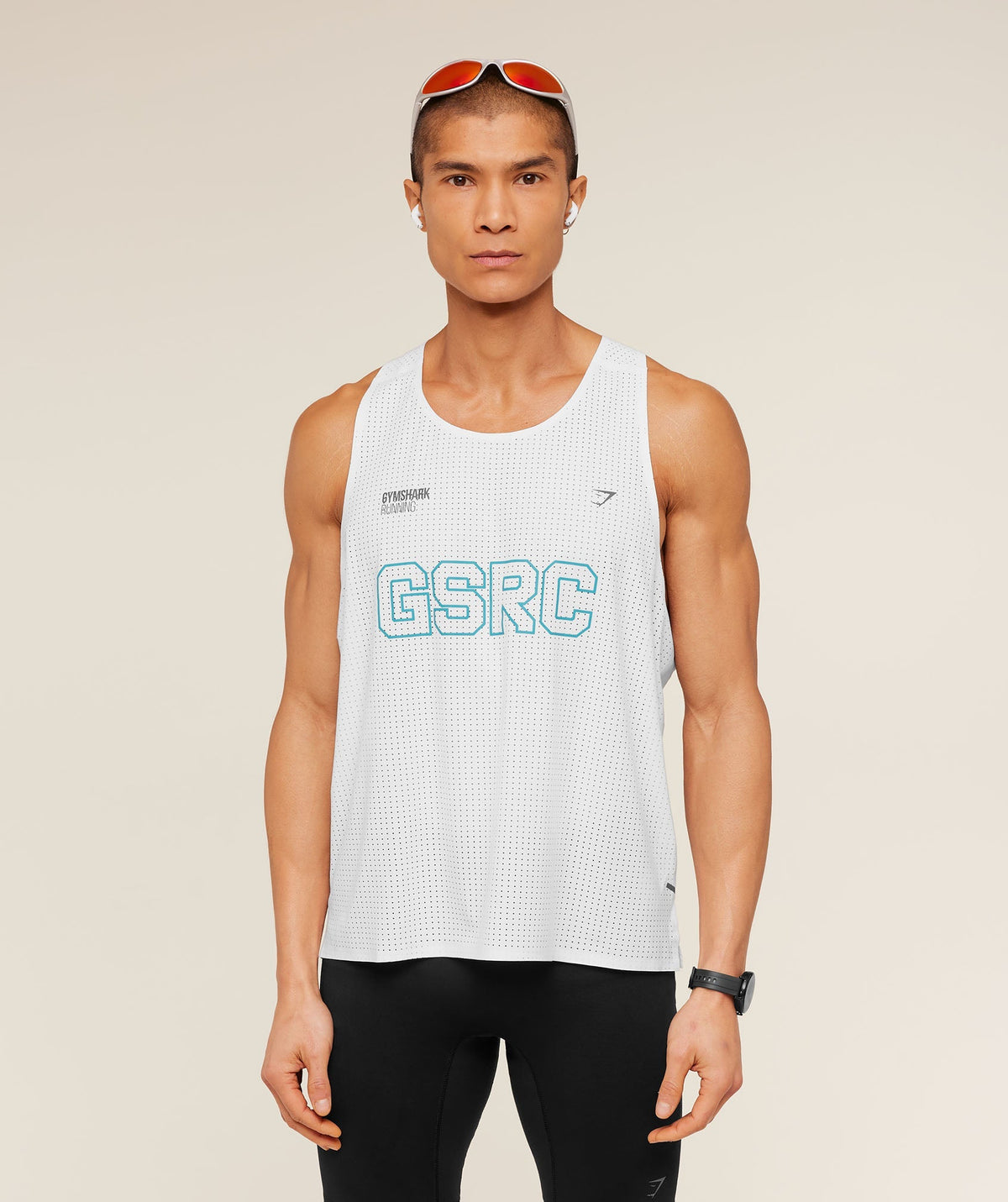 Gymshark Running Elite Race Vest White