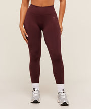 Gymshark Soft Sculpt Leggings - Rich Maroon