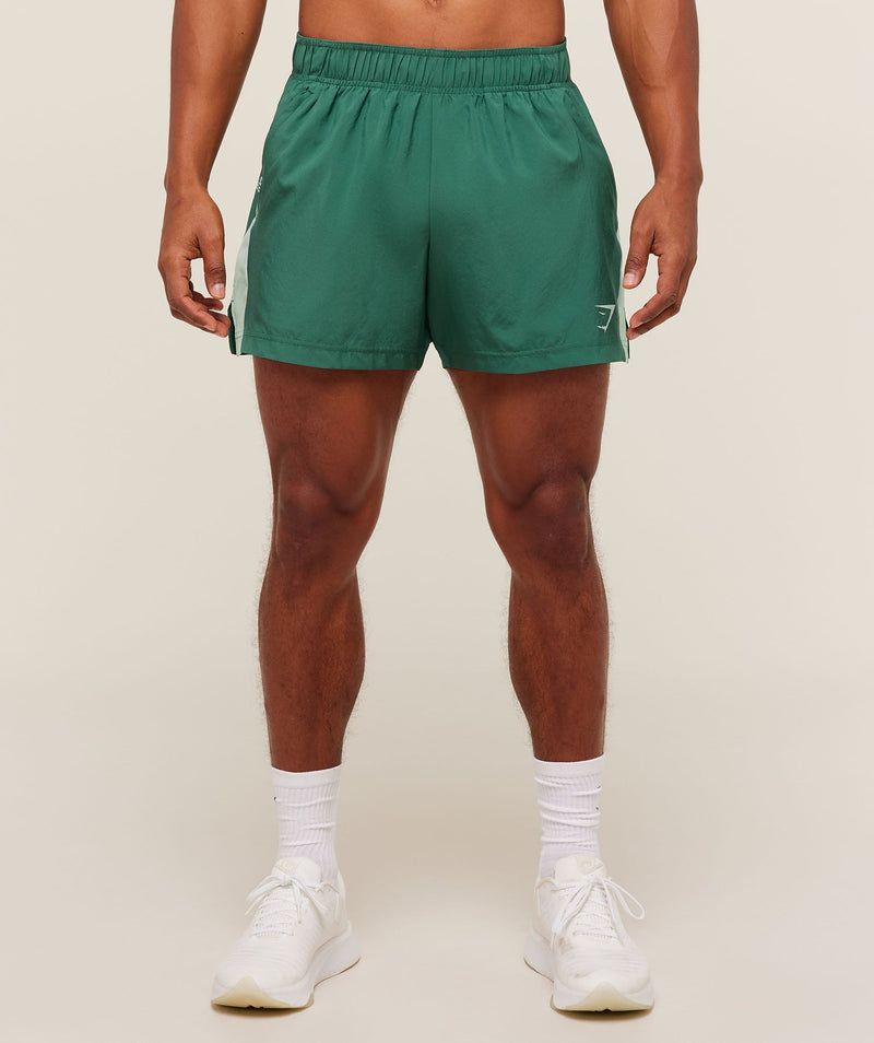 Gymshark Sport 5" Shorts - Lift Green/Clay Green