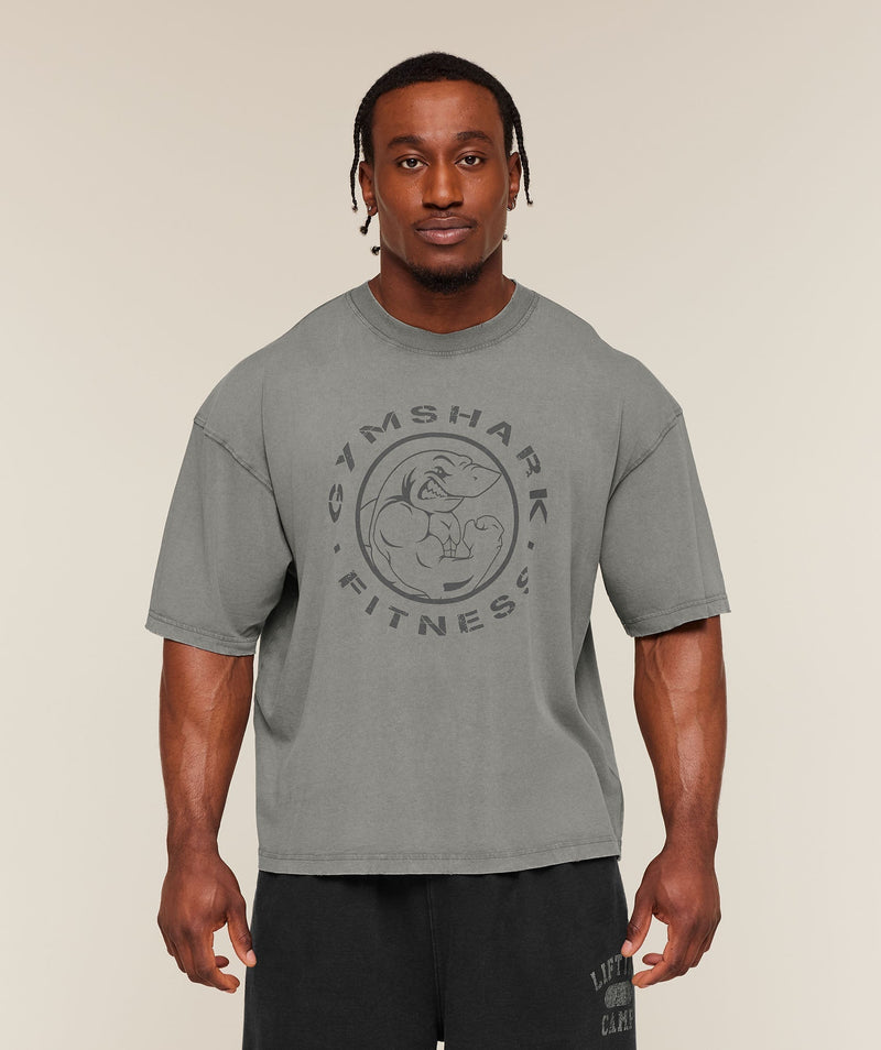 Gymshark Vintage Legacy T-Shirt Ash Grey