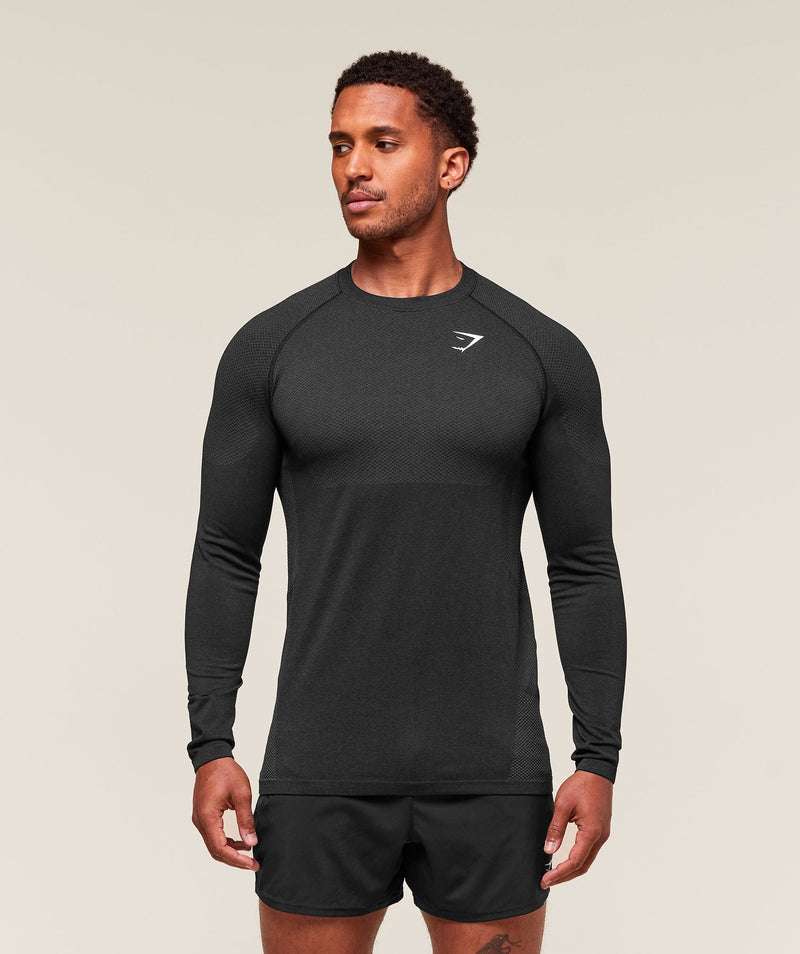 Gymshark Vital Long Sleeve T - Shirt Black