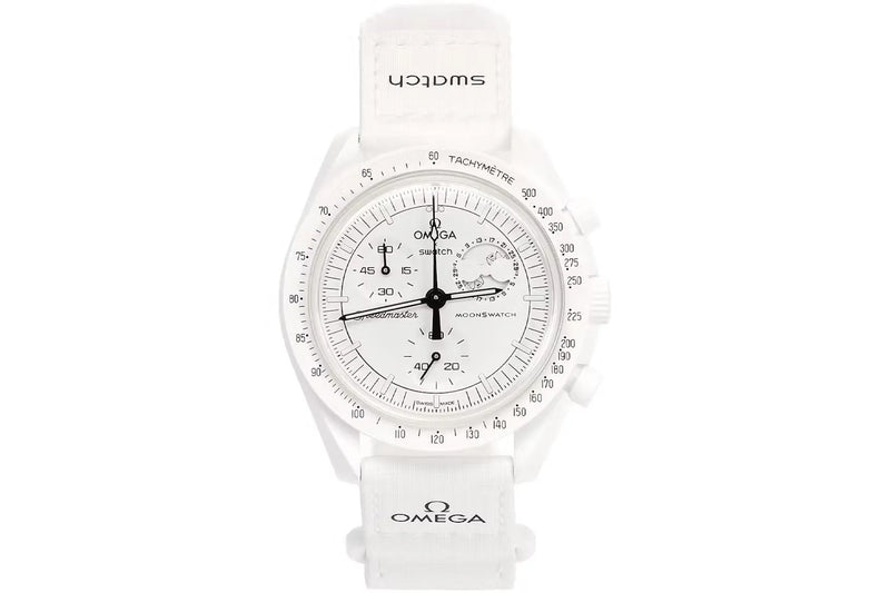 Swatch x Omega Bioceramic Moonswatch Mission To Moonphase Snoopy