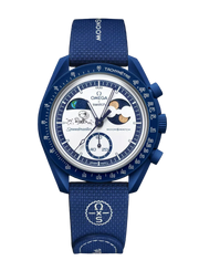 Swatch x Omega Bioceramic Moonswatch Mission To Earthphase Moonshine Snoopy Gold Popcorn