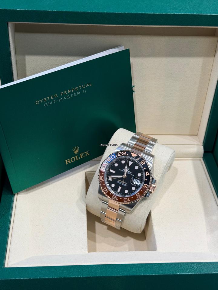 Rolex | GMT-Master II | 126711CHNR | Gold/Steel | 40 mm | Gold/Steel | Brown | Automatic