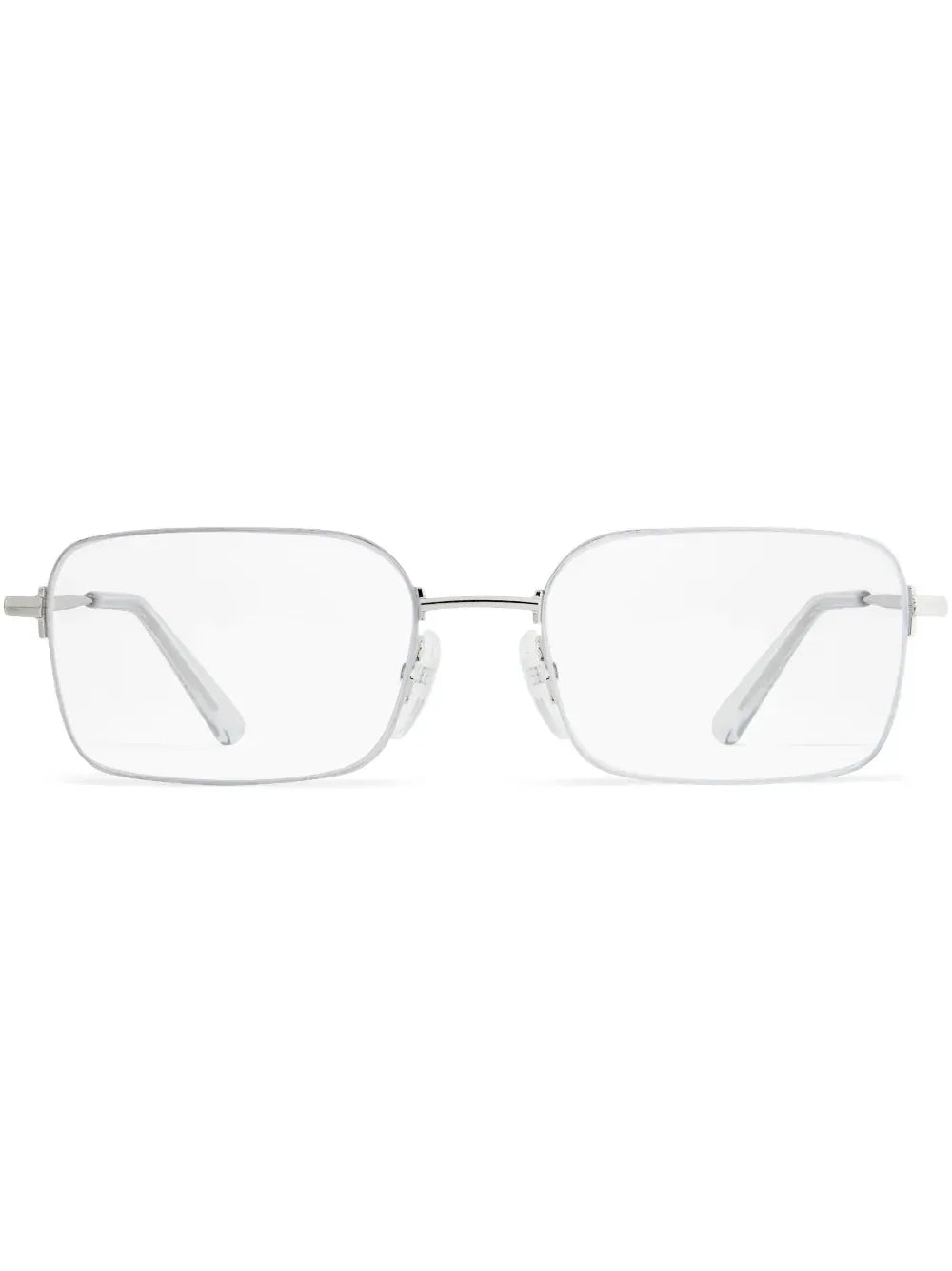 Invisible rectangle-frame sunglasses