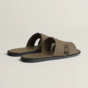 Hermes Izmir sandal étoupe
