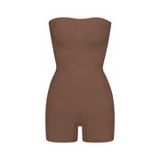 SKIMS SEAMLESS SCULPT STRAPLESS SHORTIE BODYSUIT