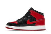 Jordan 1 Mid Bred Text