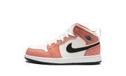 Air Jordan 1 Mid GS Orange Suede