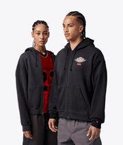 Jordan X LEVIS HOODIE BLACK/PALE IVORY-GYM RED