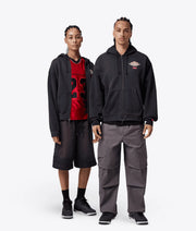 Jordan X LEVIS HOODIE BLACK/PALE IVORY-GYM RED