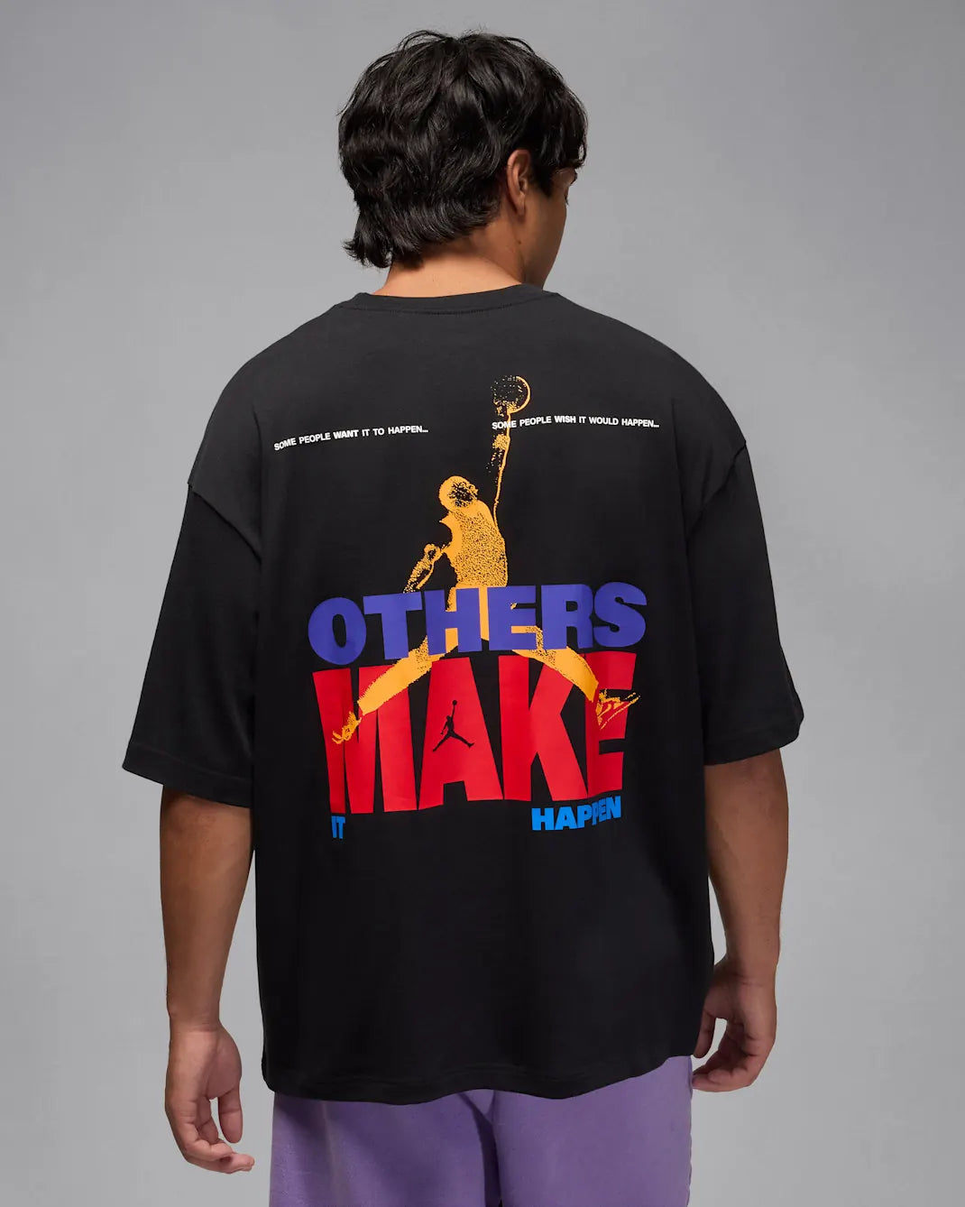 Jordan Men's Oversized Reissue BLACK T-Shirt