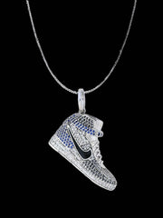 AIR JORDAN 1 3D S925 ICED OUT PENDANT