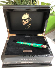 Jacob & Co.“The Godfather” Pen Green Limited Edition of 499 Pieces Full set 2024