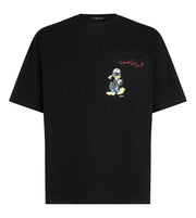Karl Lagerfeld  Men Black Disney X KL Pocket T-Shirt