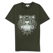 Kenzo Icon Tiger T-Shirt Dark Khaki Dark Khaki