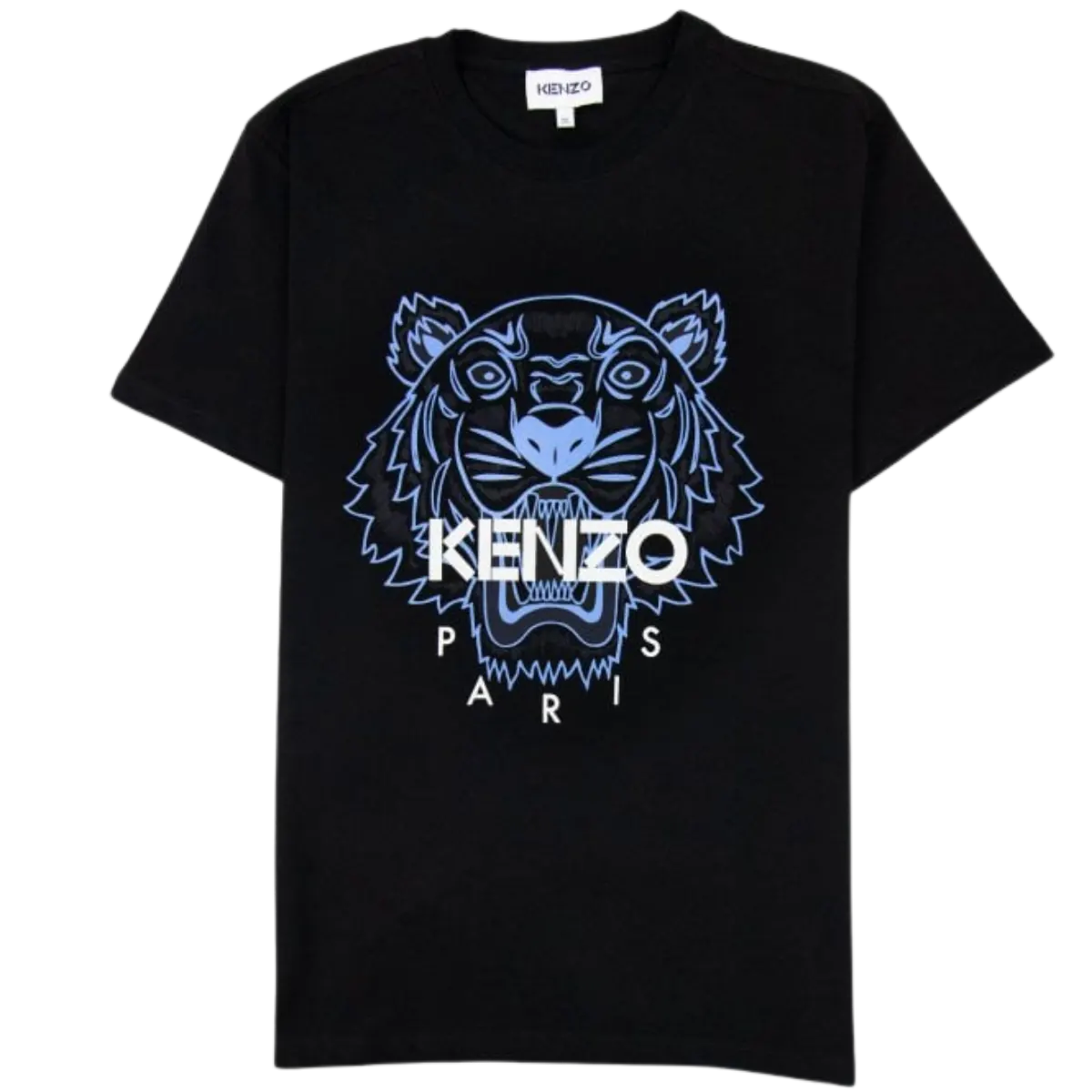 Kenzo Icon Tiger T-Shirt Black/blue Black/blue