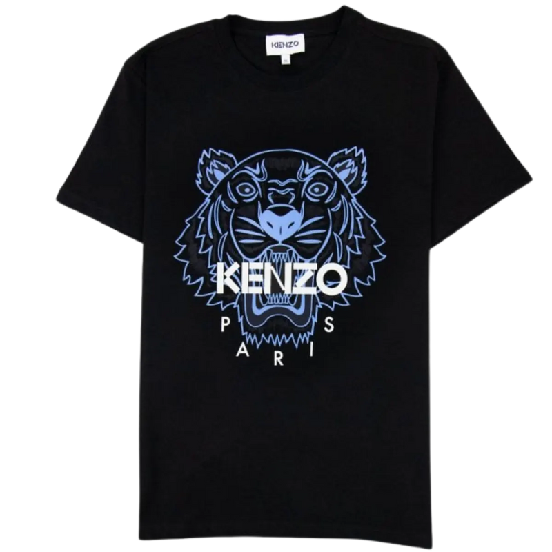 Kenzo Icon Tiger T-Shirt Black/blue Black/blue